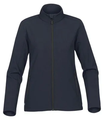 Productafbeelding van Stormtech - "Orbiter" softshell jas voor dames, model FK2767 (maat XL) (marineblauw/koolzwart)