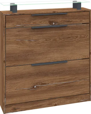 Produktbild von Schuhschrank "Tom 1" stehend, vintage-eiche