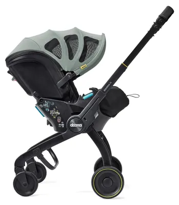 Produktbild von Doona X Summer Canopy - Dusty Sage | Kinderwagen-Sonnenschutz