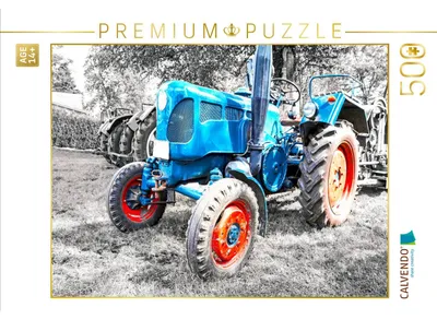 Produktbild von CALVENDO Puzzle Oldtimer Trecker Lanz | 500 Teile Lege-Größe 48 × 36 cm Foto-Puzzle für Erwachsene