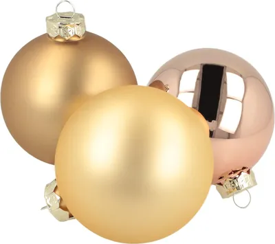 Produktbild von Glaskugeln Weihnachtsdeko Christbaumkugeln festliche Dekoration, 12 Stück