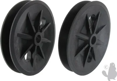 Image de Poulie pour boîtier de transmission Honda. Ø 105 mm. Remplace la pièce d'origine 22421-ve1-t000.