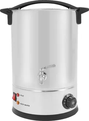 Obrázek produktu pro Elektrická pec na tavení vosku, nastavitelná teplota, výkon 1800 W, 12 l, stříbrná