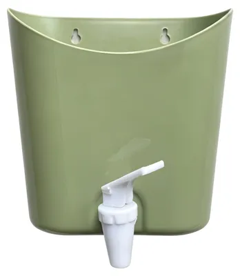 Image de Axi Réservoir D'Eau Avec Robinet À Pression Pour Cuisine De Jeu Ou Cuisine De Boue - Vert | Pour L'Extérieur Et Les Cuisines De Boue - 0,7 Litre - 20