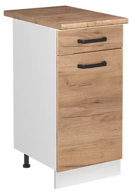 Immagine prodotto di Mobile lavello cucina Vicco R-Line Rovere dorato/Bianco 40 cm piano di lavoro Rovere dorato, Model 72882