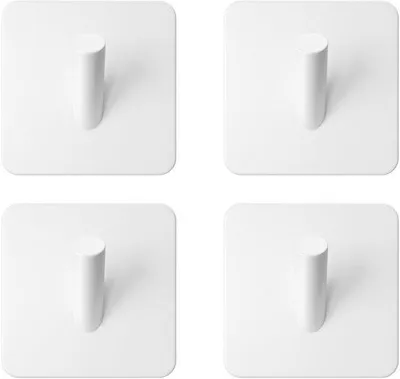 Productafbeelding van Zelfklevende Handdoekhaken - Set van 4 Handdoekhouders