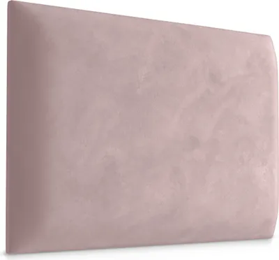 Produktbild von Muralo Polsterpaneel WANDKISSEN Wandpolster Bettkopfteil Wandpaneel Hellrosa 40 cm x 30 cm