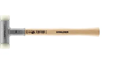 Produktbild von Halder Schonhammer 430g Gesamtlänge 330mm Kopf-Durchmesser 30mm rückschlagfrei - 3366030