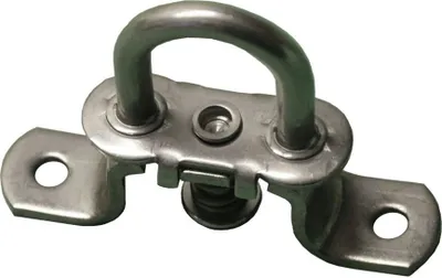 Produktbild von 20 Stück - Drehverschluss für Ovalösen - niro - 42x22mm - Nirosta