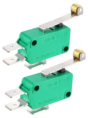 2 Stück Mikro-Endschalter 16A 125/250VAC SPDT NO NC