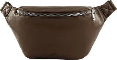 Image de s.Oliver sac à épaule bandoulière Bumbag Dark Brown marron foncé