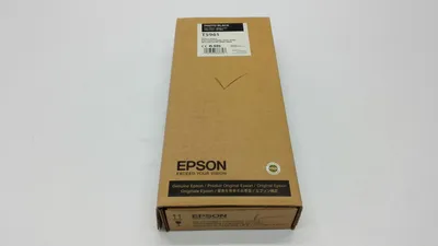 Produktbild von Epson Singlepack Photo Black T596100 UltraChrome HDR, 350 ml, Foto schwarz, Tinte auf Farbstoffbasis, 350 ml, 1 Stück(e)