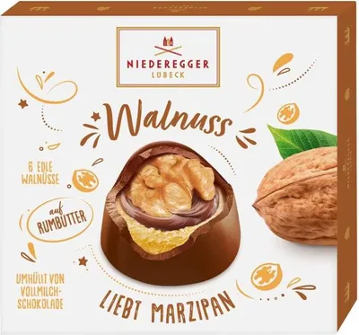Immagine prodotto di Niederegger Marzapane Pralinés Noce Cioccolato al latte 102g