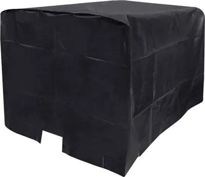 Produktbild von Gartenmöbelabdeckung, Wassertankabdeckung IBC Schutzplane - Schwarz - für 1000L Tank - IBC Tank Abdeckplane - Anti-Stoff - 120100116cm,AAFGVC