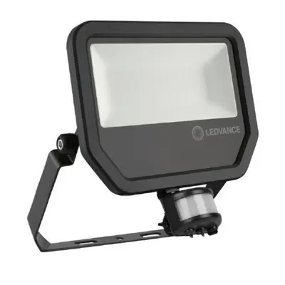 Zdjęcie produktu dla Naświetlacz LED 50W 5500lm 3000K IP65 Czarny z czujnikiem ruchu i zmierzchu LEDVANCE Floodlight