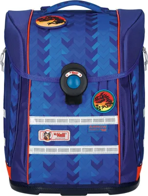 Image de McNeill sac d'école Ergo Primero Schoolbag Arrow bleu multicolore