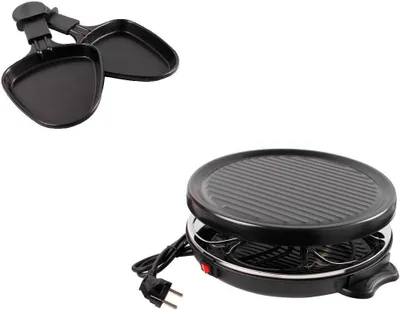 Produktbild von Raclette Grill Tischgrill Löwenthal 2 in 1 inkl. 6  Pfännchen 6 Personen 800W