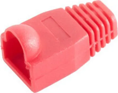 Produktbild von Knickschutztülle für RJ 45 Stecker, rot