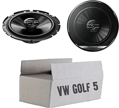 Produktbild von VW Golf 5 - Lautsprecher Boxen Pioneer TS-G1720F - 16,5cm 2-Wege Koax Koaxiallautsprecher Auto Einbausatz - Einbauset
