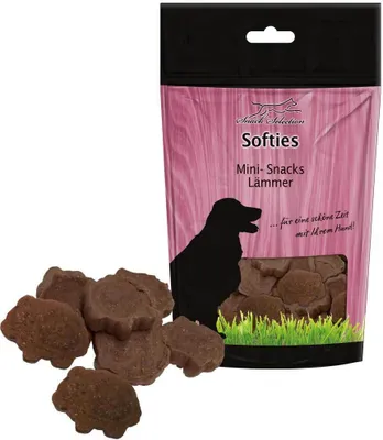 Produktbild von Schecker - 600 g Mini-Snacks Lämmer - Leckere kleine Softsnacks mit Lamm