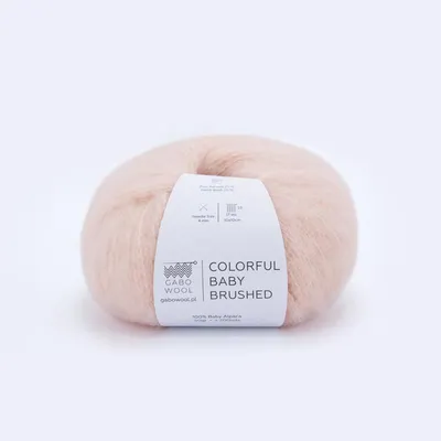 Zdjęcie produktu dla Włóczka Gabo Wool Colorful Baby Brushed 7194 / jasny róż