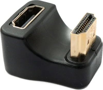 Produktbild von SYSTEM-S HDMI 1.4 Adapter Standard Stecker zu Buchse U Turn 180° 4K UHD 30 Hz 2K 60 Hz 85696353
