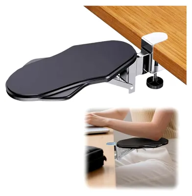 Produktbild von Armauflage für Schreibtisch mit drehbarer Armlehne und Handgelenkauflage