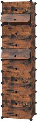 Produktbild von Braunes Regalsystem 43x31x173cm