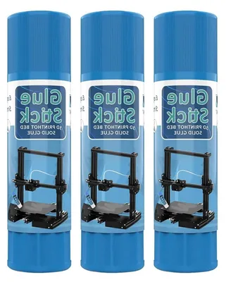 Productafbeelding van 3D Printer Lijm - Lijmstiften Set - Betere Hechting Print - Muntgeur Licht - 3 Stuks - Blauw