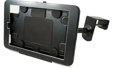 Produktbild von SYSTEM-S Tischhalterung 360° Ständer abschließbar für iPad Mini 6 (2021) in Schwarz