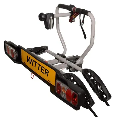 Image de Support de vélo Witter ZX202EU pour attelage, permettant de transporter 2 vélos