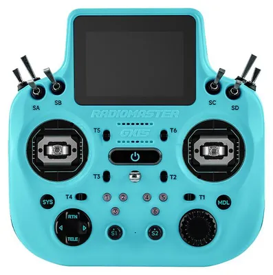 Produktbild von Radiomaster GX15 Dual 2.4GHz ELRS FPV Fernsteuerung Blau