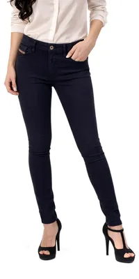 Produktbild von Diesel Skinzee 0851W Stretch Damen Jeans Hose Skinny