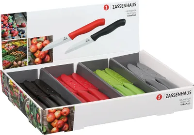 Immagine prodotto di Zassenhaus Obstmesser CERAPLUS, bunt 7,5 cm 70217 4006528070217