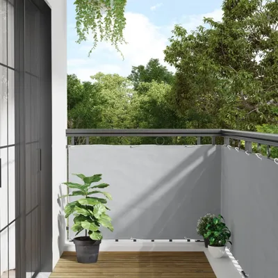 Produktbild von Möbel Garten-Sichtschutz Grau 500x90 cm PVC - Metallzäune 4005438