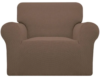 Productafbeelding van Eenvoudige, elastische hoes voor fauteuil of bank, 1 stuk, bekleding voor bank of fauteuil, meubelaccessoire