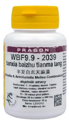 Immagine prodotto di WBF9.9 - banxia baizhu tianma tang - pian/tablety PRAGON