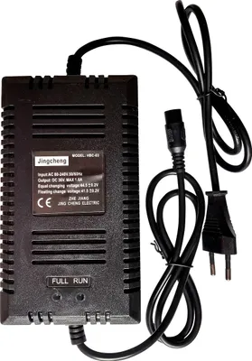 Immagine prodotto di Caricabatterie Adattatore di alimentazione Caricabatterie per batterie al piombo 36V 1,6A 3 poli