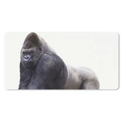 Produktbild von MuchoWow® Mauspad Mousepad Gorilla - Tiere - Jungen - Mädchen - Kinder 60x30 cm - Mousepads - Maus Mat - Pad - Mausunterlage - Nachhaltig