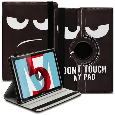 Produktbild von Schutzhülle Huawei MediaPad M5 Lite Tablet Hülle Tasche Case Cover 360° DrehbarFarbe 360 Uni:Motiv 6