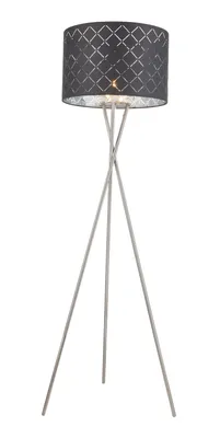Immagine prodotto di Globo Lighting lampada da terra in metallo nichel opaco, 1x E27