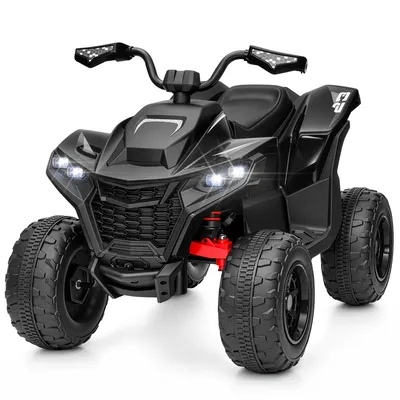 Produktbild von LEADZM Kinder Quad Elektro 24V 7Ah 75W ATV, für Kinder 3-7 Jahre Schwarz