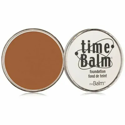 Zdjęcie produktu dla theBalm timeBalm Foundation, Słoik, Krem, Ciemna skóra, Brązowy, Dark, Naturalny