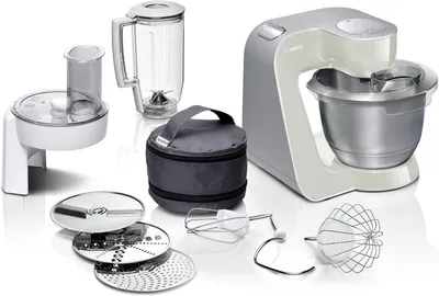 Produktbild von BOSCH Küchenmaschine CreationLine,Rührgerät,Küchenmaschine,Bosch,Zerkleinerer, 3,90 l Schüssel, Edelstahl Schüssel,7Stufen,Knethaken Mischen Schlagen