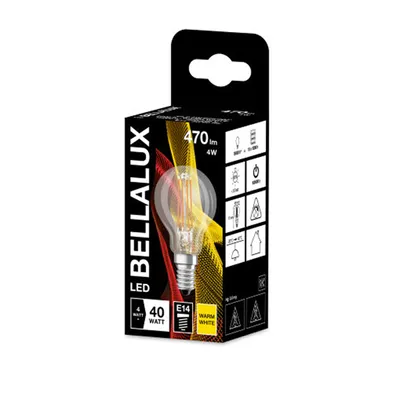 Image de 6 Bellalux Led  Clair Sphere E14 4w Chaud 470lm - Bellalux
