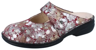Produktbild von FINN COMFORT Stanford Damen Clog rot Nubukleder - Größe: 37