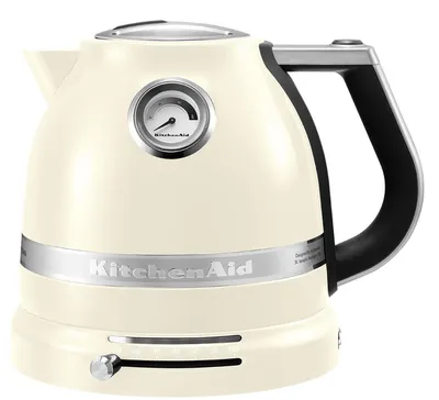 Zdjęcie produktu dla KitchenAid 5KEK1522EAC, 1,5 l, 2400 W, Kremowy, Stal nierdzewna, Aluminium, Regulowany termostat, Wskaźnik poziomu wody