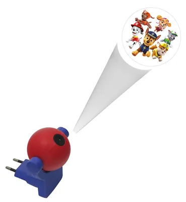 Produktbild von Niermann Paw Patrol LED Nachtlicht 1W Blau, Rot