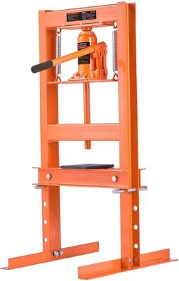 Imagen del producto de Prensa hidráulica en forma de H - 6/12 toneladas - Ajustable - Utensilios para el garaje