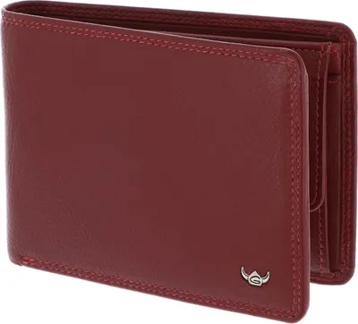 Produktbild von Golden Head Geldbörse Polo RFID Protect Billfold Coin Wallet Red rot